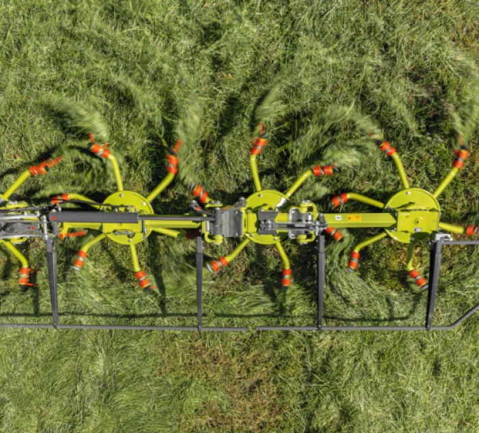 Neue VOLTO Wender von CLAAS mit 6,60 bis 10,80 m Arbeitsbreite und HD-Antriebsstrang 